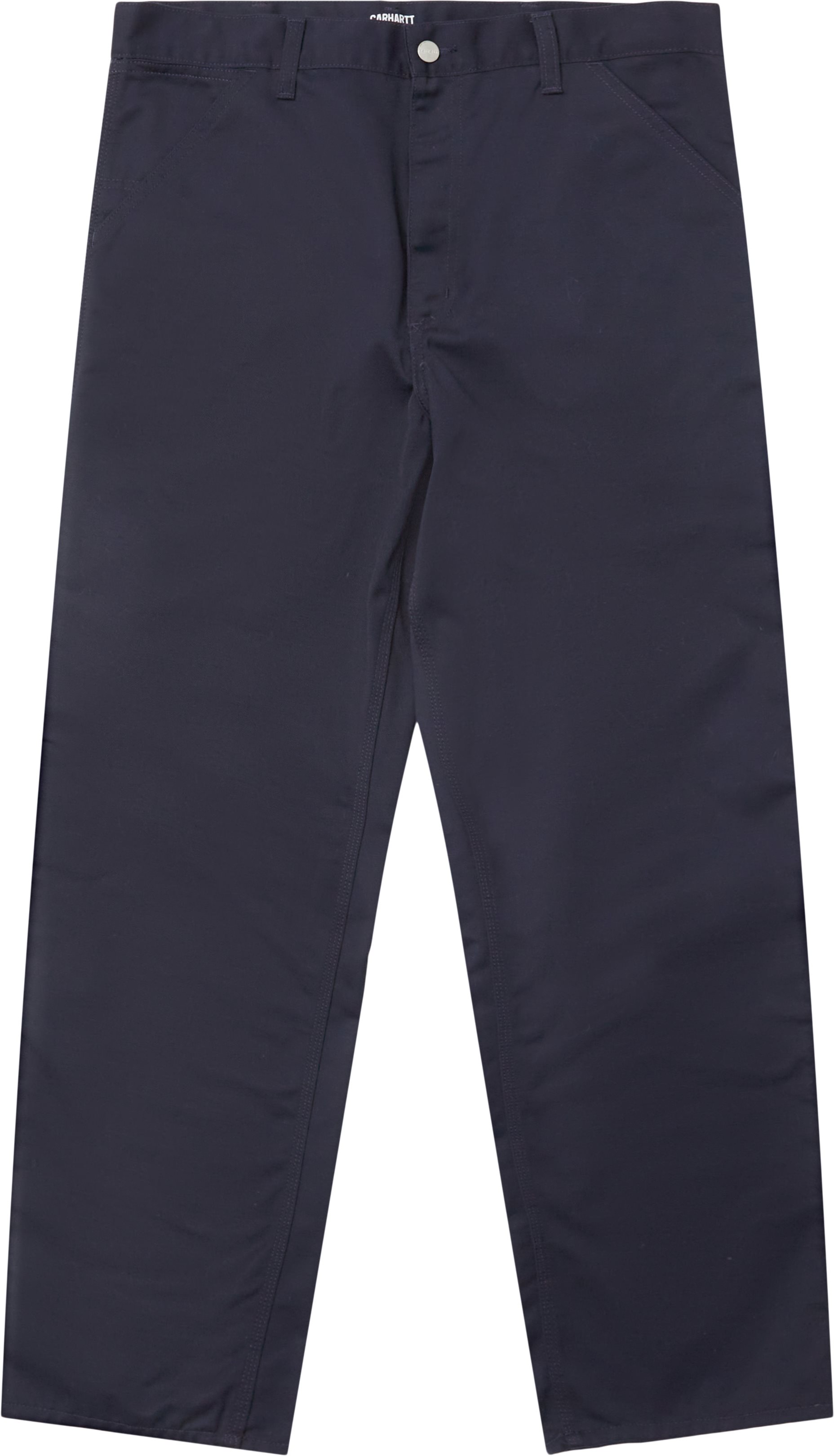 Simple Pant - Trousers - Straight fit - Blue